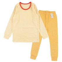 코디아이 아동용 장꾸 요루골지 상의 + 하의 내의 세트