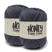 니뜨 허니 통통 뜨개실 100g x 2p, 123 차콜그레이