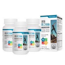 광동 마그네슘, 3개, 90정