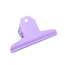 므라반 컬러 스테인리스 집게 퍼플 10cm, 1개