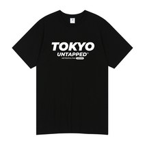 언탭트 남성용 도쿄 TOKYO 16수 반팔 티셔츠