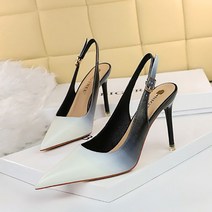 에이홉 그라데이션 슬링백 힐