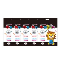 토단교재 하비클레이 5p, 검정, 50g