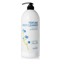터치미 퍼퓸 바디클렌저 퓨어 화이트 머스크, 1500ml, 1개