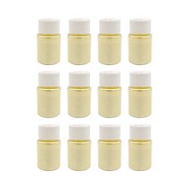 아트니즘 슬라임 레진아트 미술공예 인어의 펄 파우더 12p, 노랑, 15g