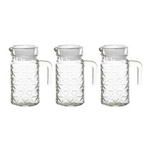 블룸엣홈 트라이앵글 유리물병 3p, 500ml