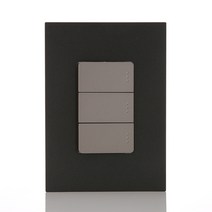 제일전기공업 아도니스 스위치 블랙펄 1로 3구, 1개