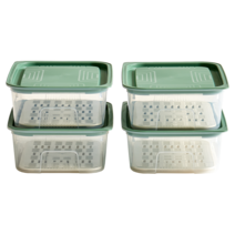 이지앤프리 프레쉬 채반 보관용기 1250ml, 4개, 채반 4p