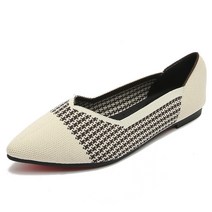 스타 체크 위브 펀칭 단화