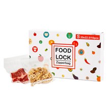 푸드락 지퍼백 S 10p, 1개, 소(S)