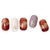 엣지유 샵젤 붙이는 젤네일, 1개, 엠버 옐로우