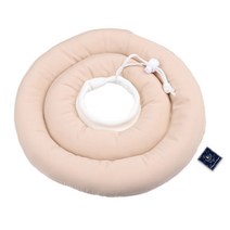 딩동펫 반려동물 스토퍼 넥쿠션, 베이지