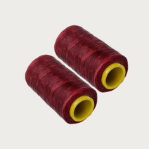 가죽공예 왁스실 초사용 1mm x 220m, 로즈, 2개
