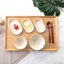 프렐류드 크리미 타원 혼밥 6p 세트, 아이보리, 6종