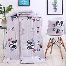 차박 캠핑 사무실 거실 쿠션 변신 이불, 11 도그