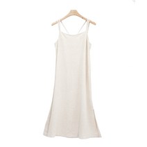 밀앤아이 어쓰 린넨 뷔스티에 원피스 MG5OPA200