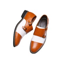 로이티플 남성용 투톤 패션 정장구두 YT_RA3471