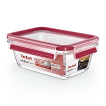테팔 마스터씰 글라스 직사각 850ml, 1개, 850ml M