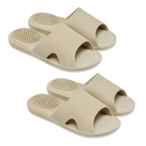 지압 거실화 2p, 베이지