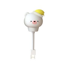 매그놀리아글로벌 USB 캐릭터 램프, 곰돌이