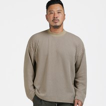 러기드하우스 하프넥 오버핏 니트 긴팔티