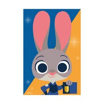 아이러브페인팅 디즈니 통합 DIY 큐빅페인팅 미니 이젤 10 x 15 cm, 주디, 1개