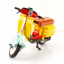 레프리카 스쿠터 오토바이 블록 747피스 CBT112574, 혼합색상