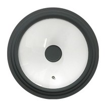 UH 다용도 실리콘 유리뚜껑 플랫그레이, 소(20 x 24 cm), 1개