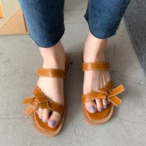 라블 여성용 스티치 포인트 매듭 슬리퍼