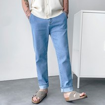 토마토팩토리 남성용 히든 밴딩 테이퍼드 데님