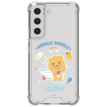 리틀카카오프렌즈 버블버블 투명 강화 휴대폰 케이스