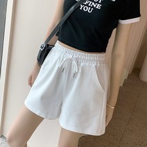 마더브띠 여성용 캐주얼 밴딩 숏 반바지