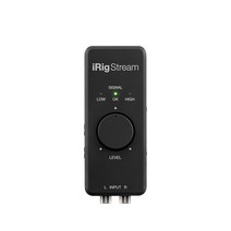 아이케이멀티미디어 iRig Stream 모바일 방송용 오디오 인터페이스, IK-AI-0007
