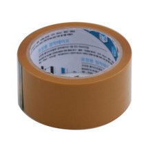 러버 OPP 박스테이프 황색 4.8cm x 40m, 1개입, 24개