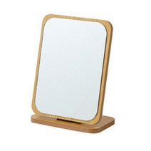 이삼시도 우드프레임 화장거울 받침대 소형, 브라운