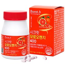 본트비 시크릿 모로오렌지 400, 60정, 1개