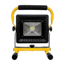 KEEP 2400루멘 사각 LED 투광기 + 배터리 2000mAh 4p, 혼합색상, 1세트