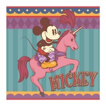 아이러브페인팅 디즈니 미키 홀리데이 그리기 DIY 25 x 25 cm, 유니콘