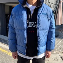 머시따 남성용 베이직 웰론 숏 패딩