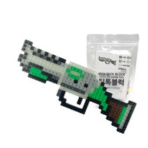 틱톡블럭 톡톡 끼우는 디폼블럭 야광총 세트 NO13815, 혼합색상