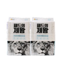 패드의제왕 반려견 고급형 패드 100매, 2개