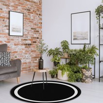 호텔 그랑블 프레인 싱글 라인 원형 러그