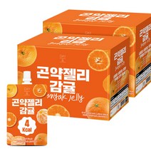 참앤들황토농원 데이앤 감귤 곤약젤리 10p, 1300ml, 2개