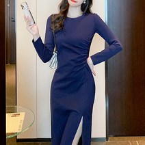 레몬소울 넨시 허리 주름 포인트 원피스