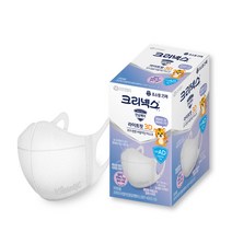 크리넥스 라이트핏 3D 마스크 초소형 KFAD, 화이트, 1개, 25개입