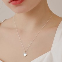 앵브록스 여성용 daily romantic silver necklace