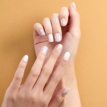 데싱디바 글로스 젤 네일 스티커, 그린티 라떼, 1개