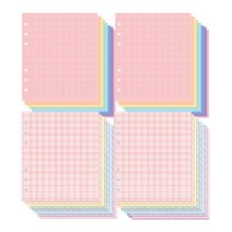 잼스튜디오 6공 컬러 그리드 리필 속지 A 2p + B 2p 세트, 32매