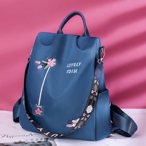 마츠리센 여성용 플라워 백팩