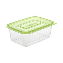 대성 사각 밀폐용기 연그린 1.1L, 1개입, 10개